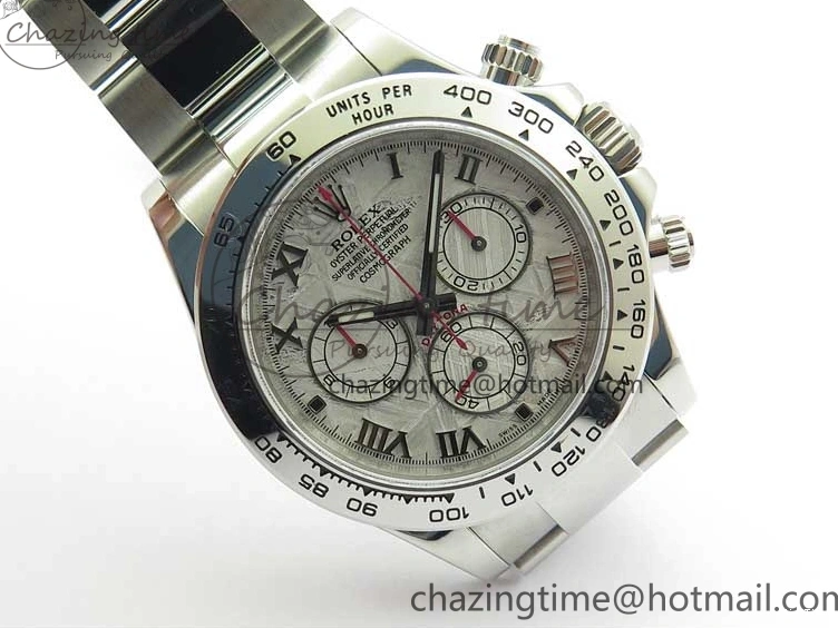 MiroTime 0504 ZeroBulk Daytona 116509 ‘Meteorite’ Noob 1:1 Best Edition 904L SS Case and Bracelet SA4130 V 2608